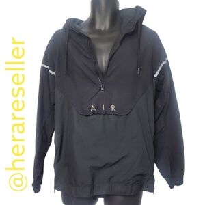 Nike Black Windbreaker Small Unisex Pullover
